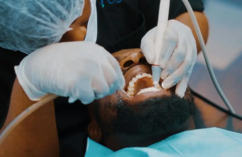 Relaxed patient receiving sedation dentistry at Recreate Smiles Joondalup