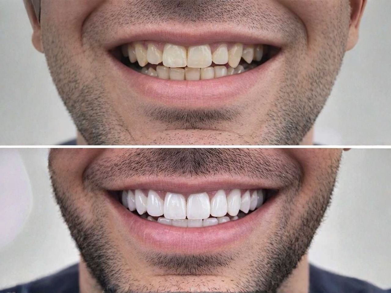 Porcelain veneers treatment